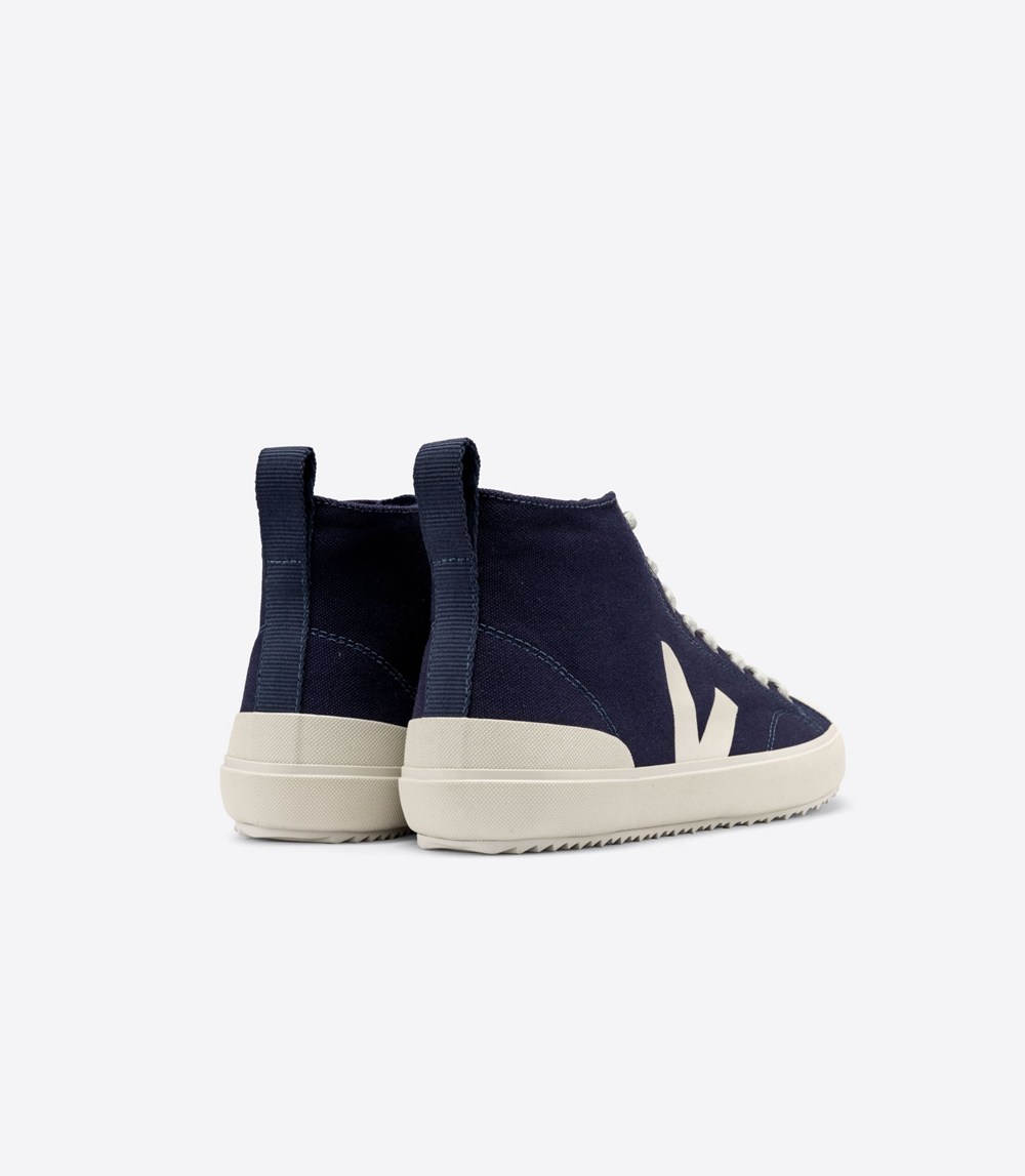 Veja Trainers Mens Blue - Nova Ht Canvas - ZTQJ-05623